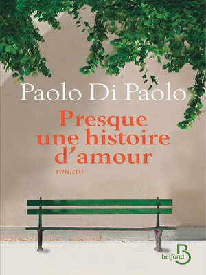 cover image of Presque une histoire d'amour